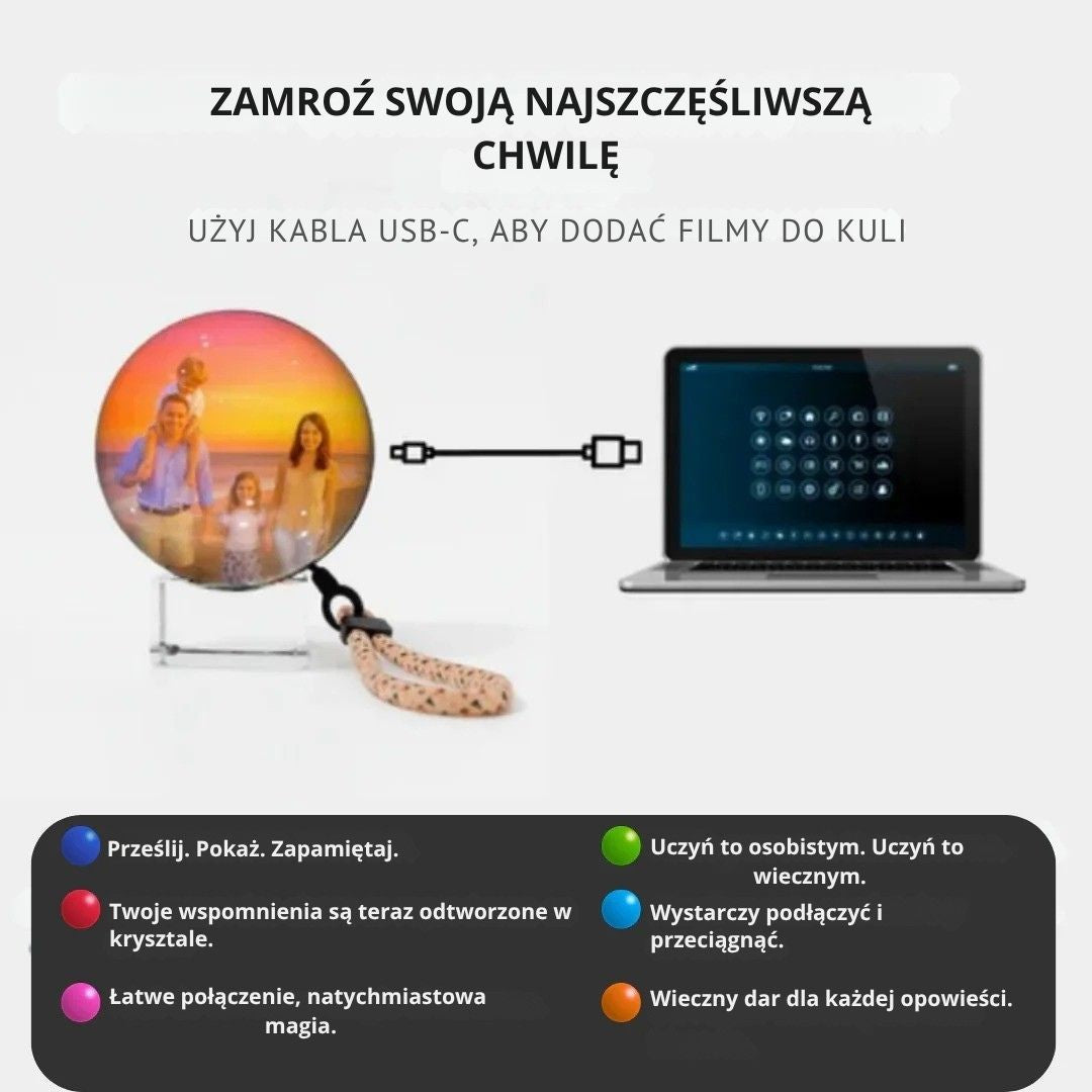 MemoryOrb™ — Tus recuerdos cobran vida